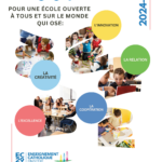 affiche plan d'animation pédagogique 2024-2025 de l'enseignement catholique du Finistère