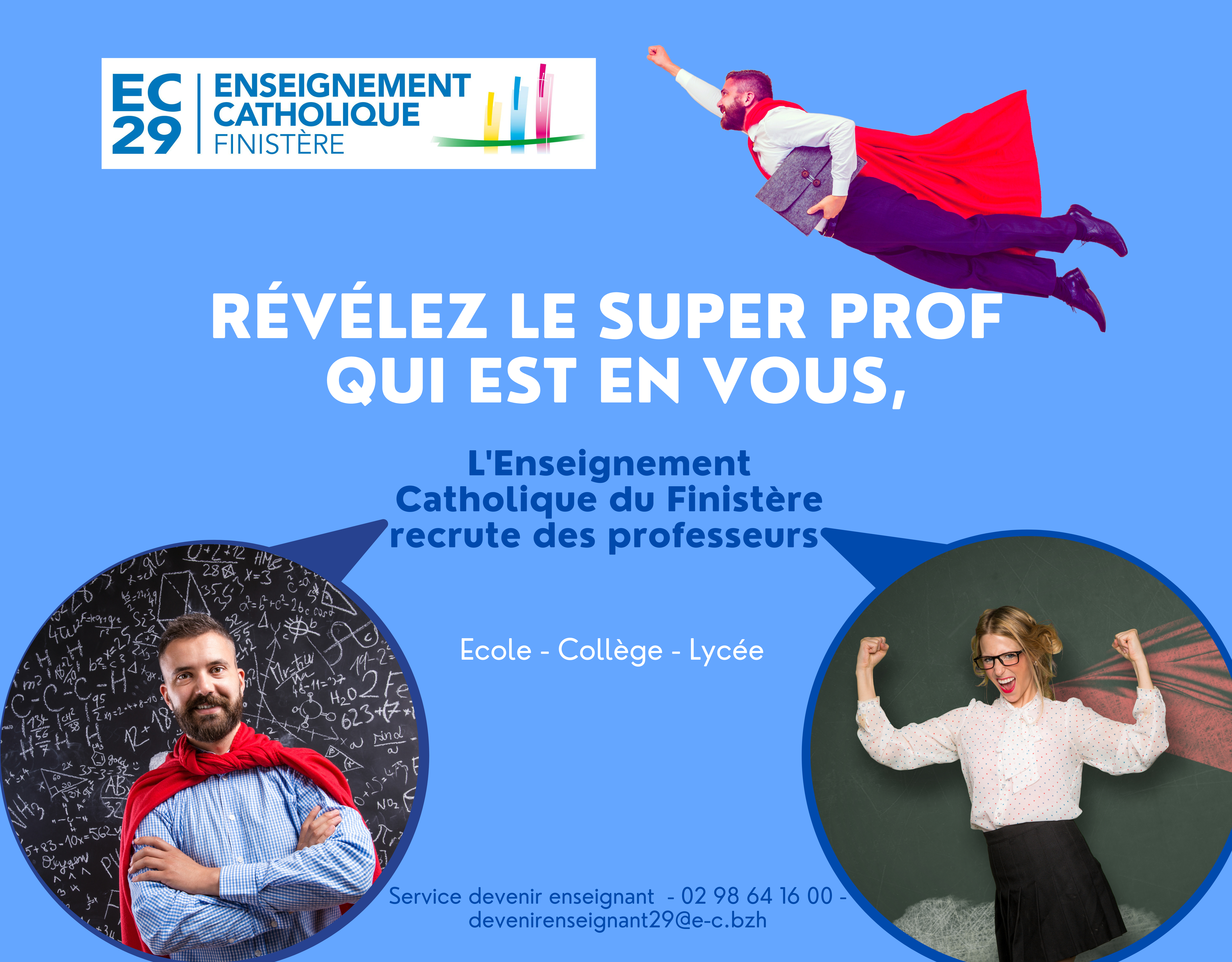 L'EC 29 recrute des professeurs