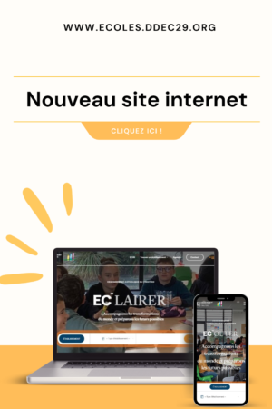 Site internet des écoles de l'EC29