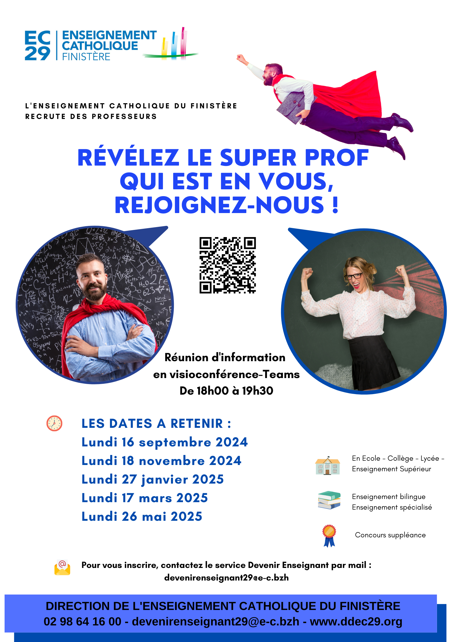 Date des réunions du SDE année 2024-2025