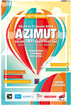 Affiche azimut 2024 Brest