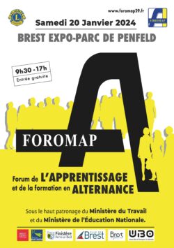 Affiche foromap 2024 Brest